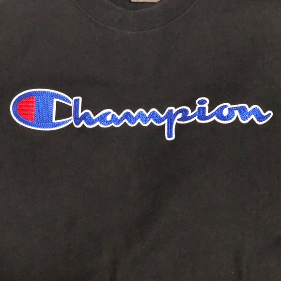 Black Champion Sweatshirt - Picture 6 of 7